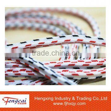 Quadrilateral polyester rope