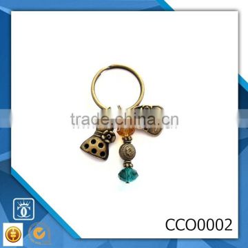 alibaba china supplier website custom metal keychain of dress
