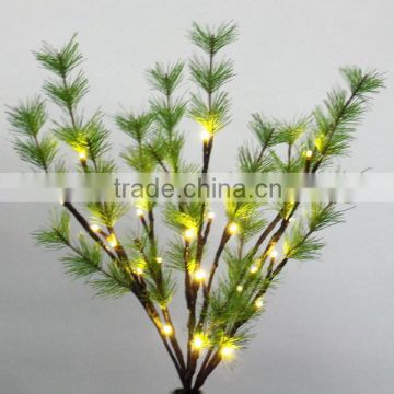 lighted pine christmas light