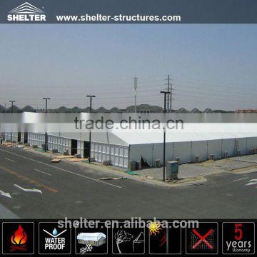 Strong white Abs solid walls warehouse tent for sale