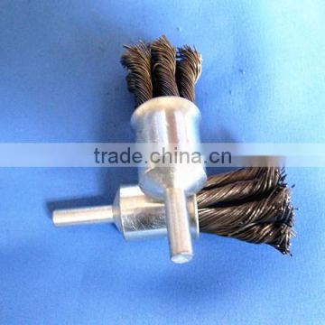Wire end brush / twisted knot brush