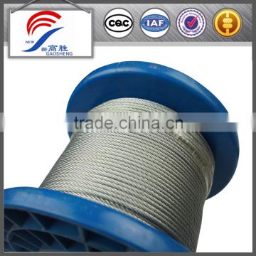Best selling top quality stainless twisted wire rope for sale