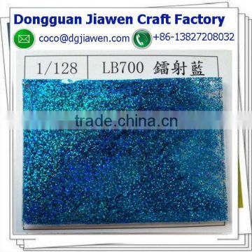 laser blue color glitter nail art acrylic dust powder                        
                                                Quality Choice
