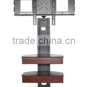 Unique ultra thin maxim aluminium movable wall mounted parts mdf tv stands uk