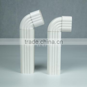 Wanael building material white color 5.2inch downspout pipe strap pvc gutter