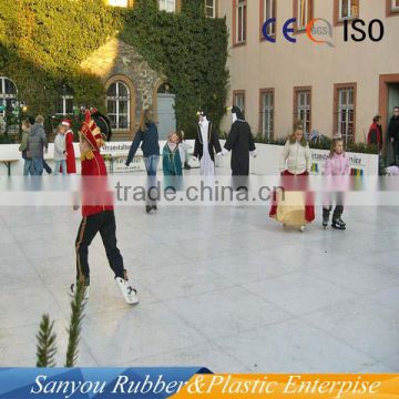 customized synthetic uhmw-pe ice rink boards/panels