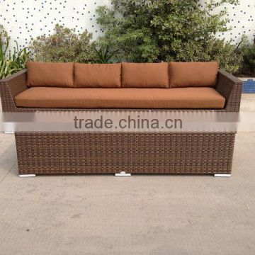 Rattan furniture sofa big size customized