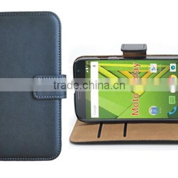 Mix Color PU Leather Case For Motorola Moto X Play XT1563 XT1562 Wallet Pouch