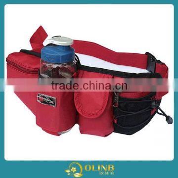 Waist Bag With Bottle Holder,Sport Elastic Waist Bag