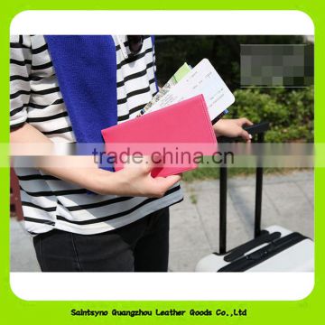 16226 RFID leather passport card holder, wholesale leather