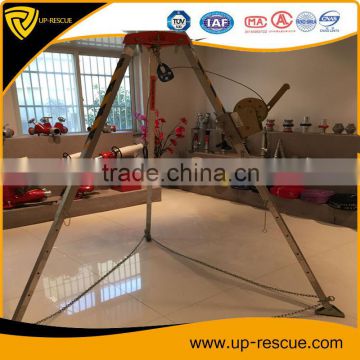 Safety protection aluminum rescue tripod firefighting safety rescue tripod