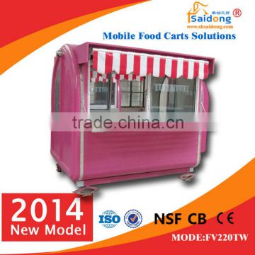 Multifunction Mobile Food Cart-Ice Cream Cart-hamburger cart for sale