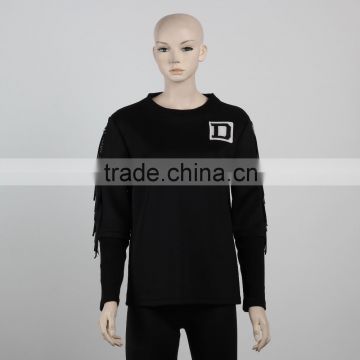 F5W14182 Wholesales Black Sweatshirt