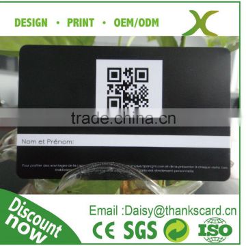 Free Design~~~!!! Plastic barcode card/UV spot matte card/PVC card with barcode printing