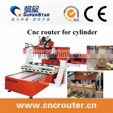 4 axis rotary wood cnc router