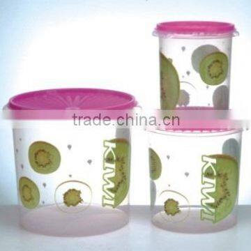 Plastic food container,Plastic Canisters JCS0016