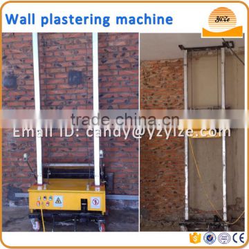 Automatic plastering machine for wall