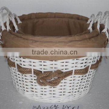 Storage basket,wicker basket,home storage basket