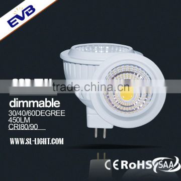 400LM CRI80 LED Spotlight MR16 5W PF>0.8 3 Years Warranty