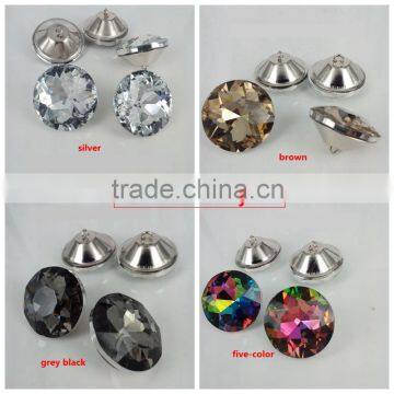 TOP SALE different types fashion crystal button with good offer