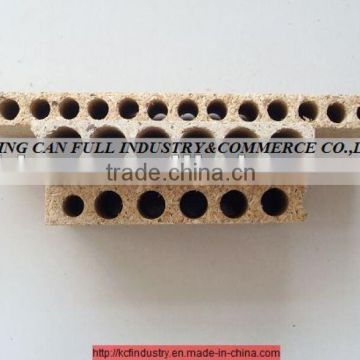 hollow/tubular particle board