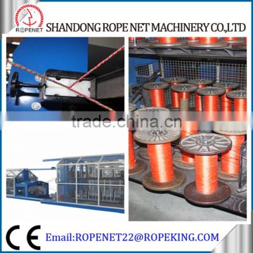 Rope Machine High Speed pp/pe rope making machine Email: ropenet22@ropenet.com