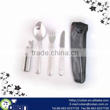 3pcs Stainless Steel Picnic Cutlery Set,Picnic Flatware CK-K007