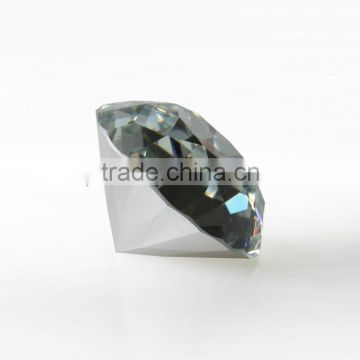 crystal diamonds with foiled back
