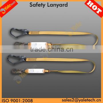 YL-E509 rescue rope safety/polyester lanyard/double ended lanyards