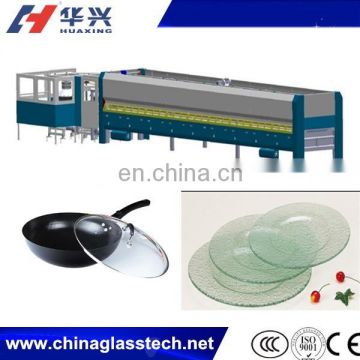 tempered microwave glass plate machine