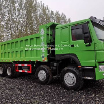 HOWO 8x4 dump truck HOWO 8x4 dump truck In the Democratic Republic of Congo
