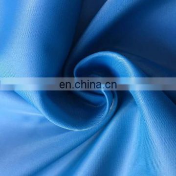 Hot sale wholesale high quality 92% polyester 8% elastic stretch shiny satin spandex fabric for dress