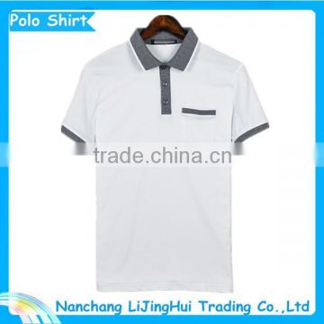 2015 newly OEM cotton new design polo t shirt