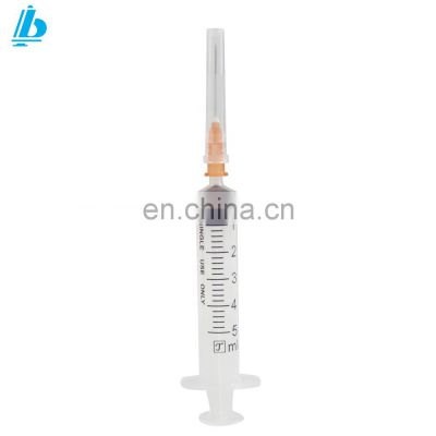 Syringe supplier vaccine syringe 5cc syringes and needles disposable