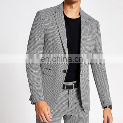 Men's Suit Formal Occassion Dress Suit Fit Custom Made Slim Polyester / Cotton Waterproof Cotton Liner Casual OEM Service Print