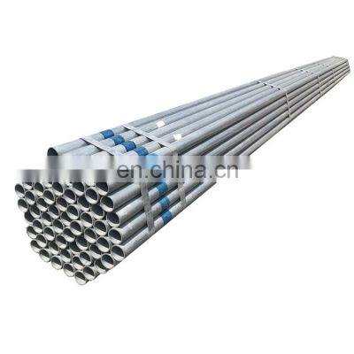 China Supplier 1/ gi pipe price 1.5 inch 10 inch galvanized schedule 40 seamless steel pipe