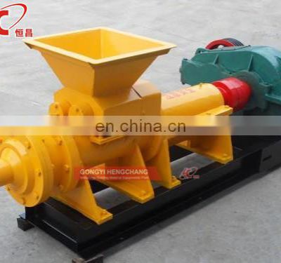 Hollow Briquette Rod Extruder / Round Charcoal Making Machine