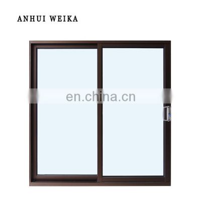 American Style  sound proof laminated glass for windows  villa home manual upvc sliding window
