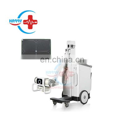 HC-D022 medical equipment radiography Flat Panel Detector X-ray 40KW Mobile Digital X ray system