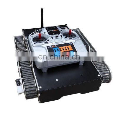 Export to Malaysia TinS-3 Mini mobile tracked robot chassis fire proof robot shooting target robot with good price