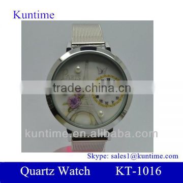 wholesale japan movt quartz watch stainless steel back