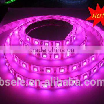 CE ROHS 110v amber flexible 5050 waterproof pink led strip light