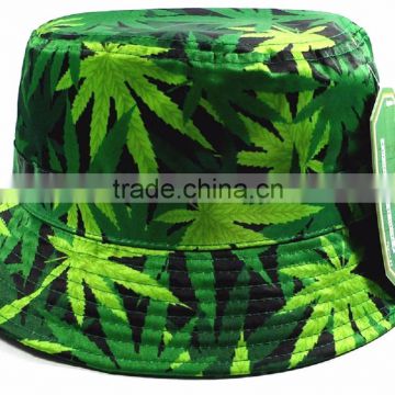 Cheap private label overseas pretty green bucket hat