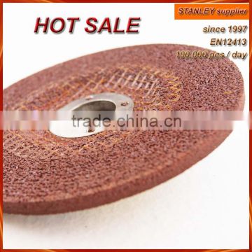 125x6.0x22.2mm hot sale metal grinding disc