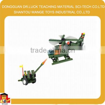 Guangdong DIY plastic building blocks military toys for kids