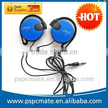 Cool In-Ear 3.5mm flat cable Earbud Earphone Headset For iphone MP4/3 CD PSP
