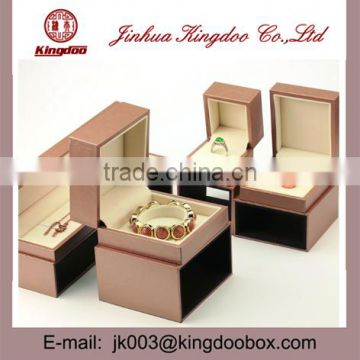Luxury Handmade Custom Logo Plastic Jewelry Gift Box , Ring Box, Necklace Box