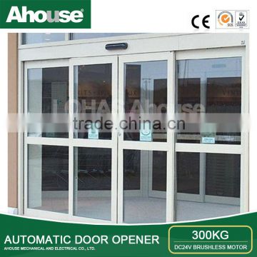 Ahouse 300kg automatic sensor glass sliding door OA (CE)