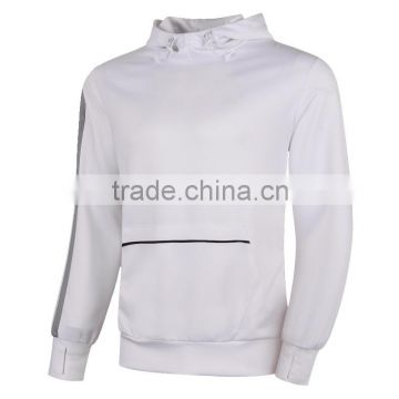 custom blank high quality grey cotton sport hoody