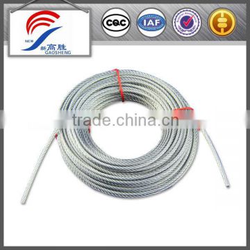 7x7 Best selling high tensile strength steel wire rope